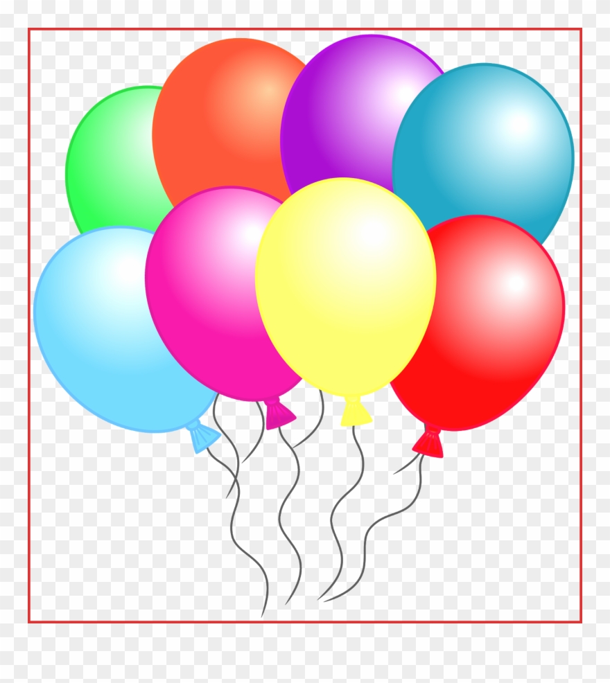 Awesome Birthday Resume Pdf That Can Be - Clip Art 8 Balloons - Png Download