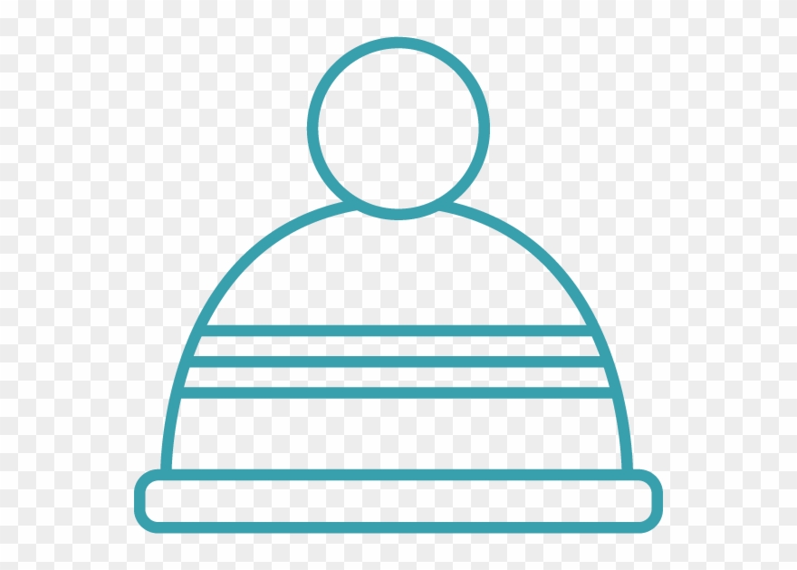 Pom Pom Hat - Cara De Anubis Dibujo Clipart