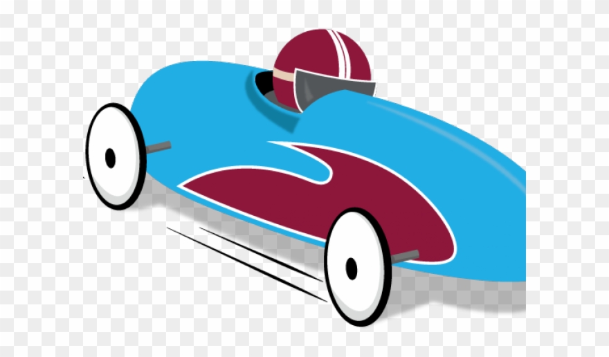 Finish Line Clipart Rally - Soap Box Derby Car Clipart - Png Download