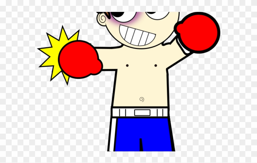 Boxer Clipart Boxing Logo - Boxeo Png Animados Transparent Png