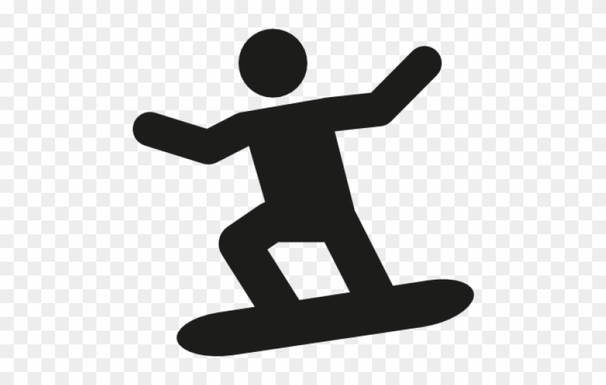 Snowboard Clipart Logo - Snowboard Icon Png Transparent Png