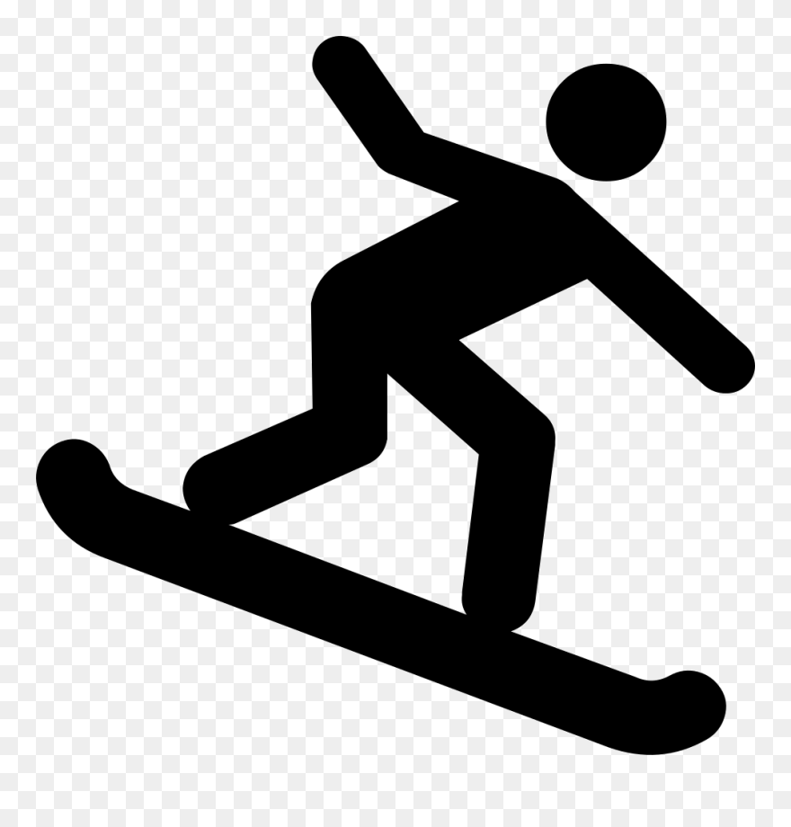 Map Icons By Scott De Jonge - Snowboarding Icon Clipart