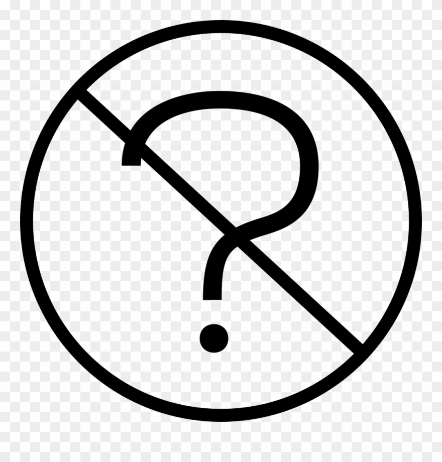Png File Svg - Thin No Symbol Clipart