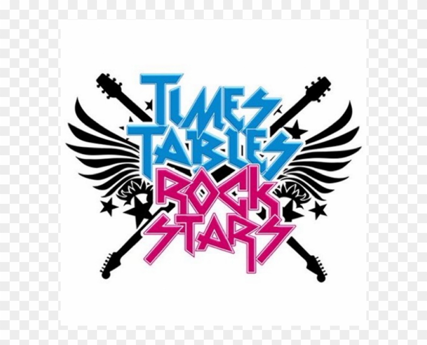 Times Table Rockstars Logo Clipart