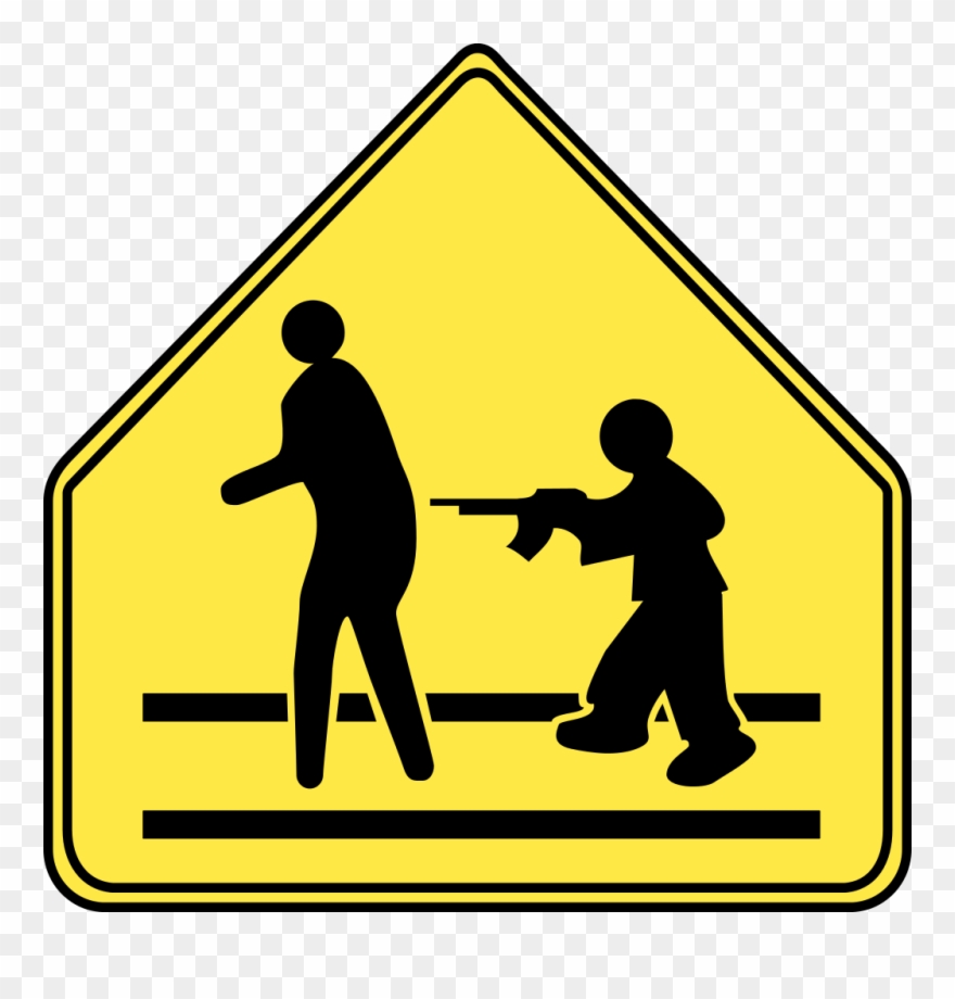 File - School-watch - Svg - Traffic Sign Clipart
