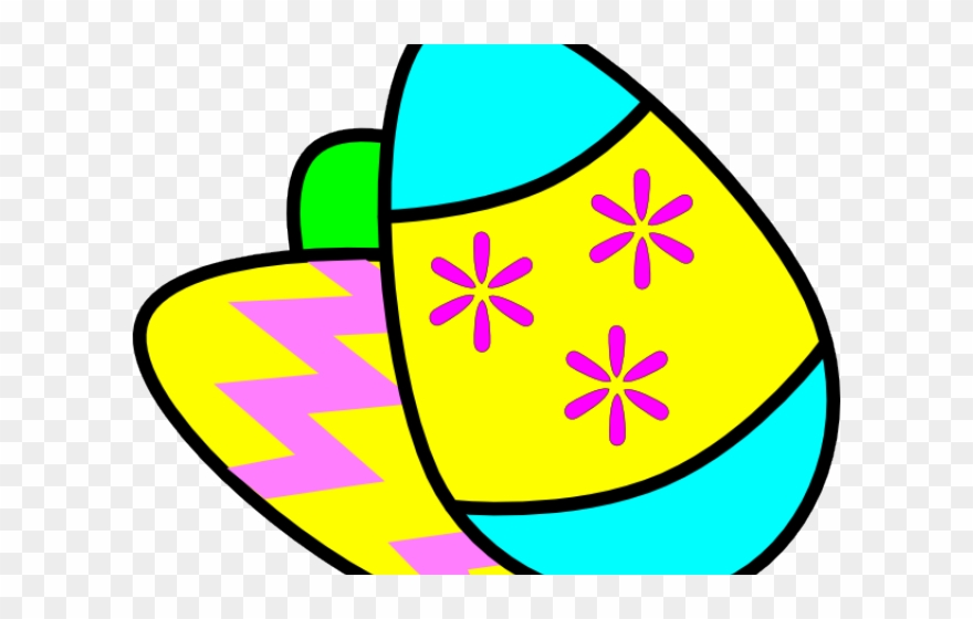 Easter Eggs Clipart Cartoon - Easter Egg Clipart - Png Download