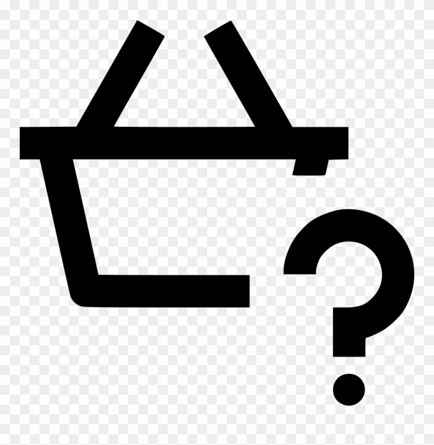 Basket Question Mark Comments Clipart