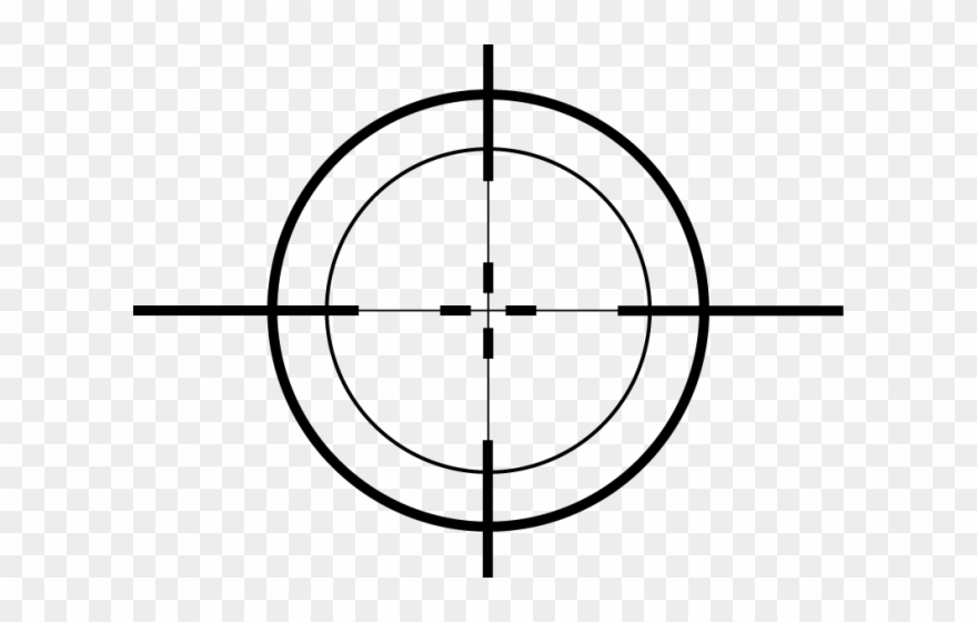 Download Target Clipart Gun Sight Circle Png Download (3733978