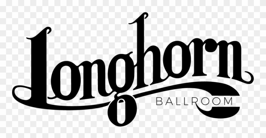 Longhorn Logo Black - Calligraphy Clipart