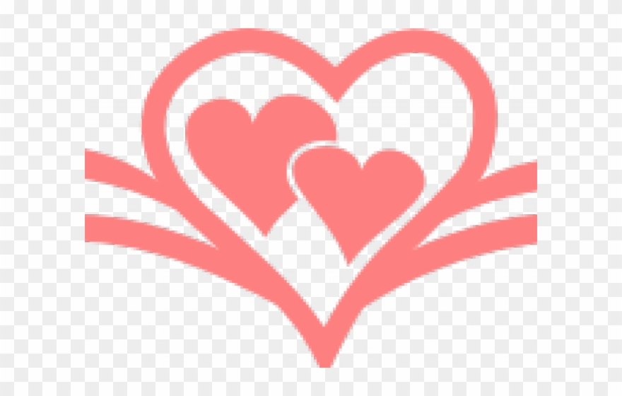 Pink Clipart Divider - Love Vector Png Transparent Png