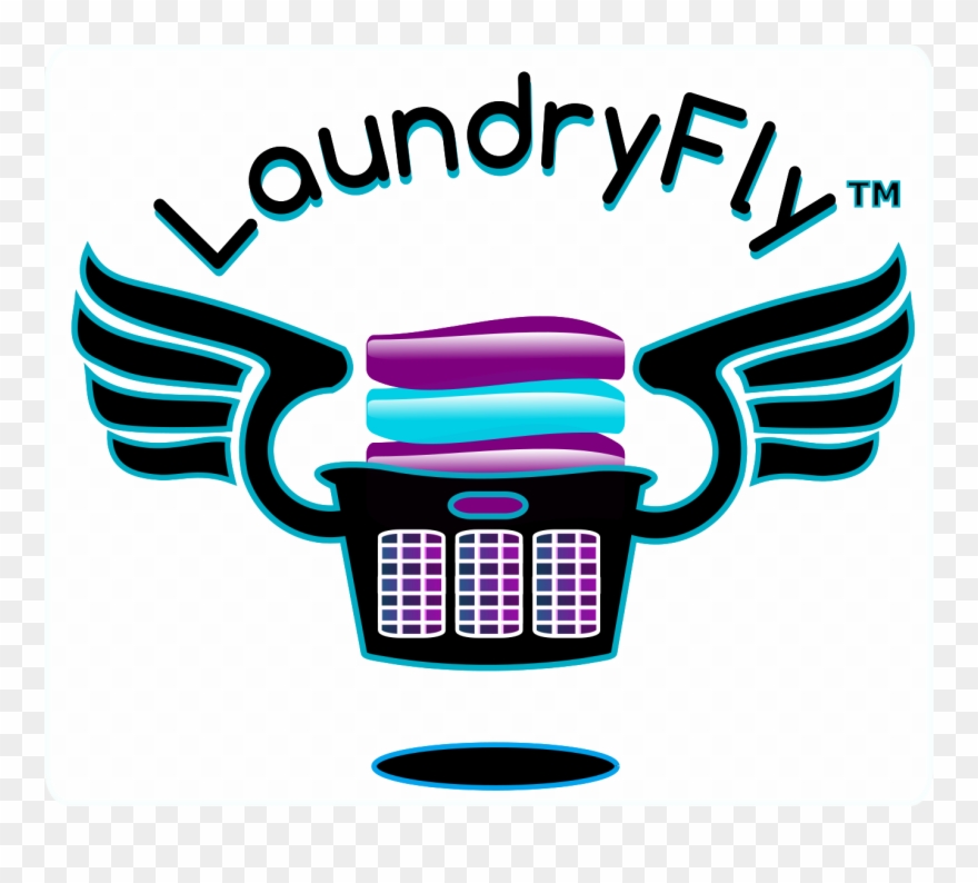 Welcome To Laundryfly Laundry Delivery - Laundry Delivery Logo Clipart
