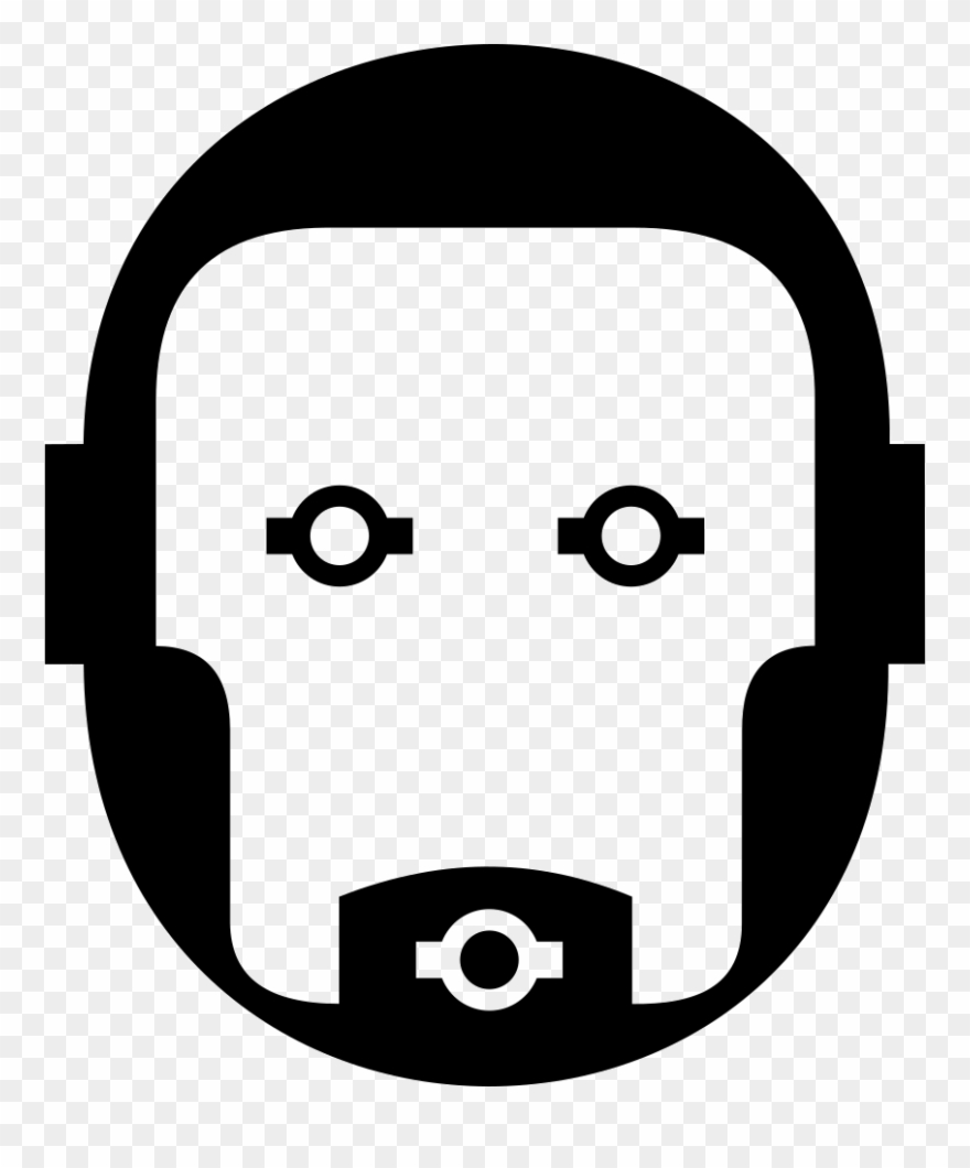 Clipart Freeuse Library Face Png Icon Free Download - Robot Face Vector Transparent Png