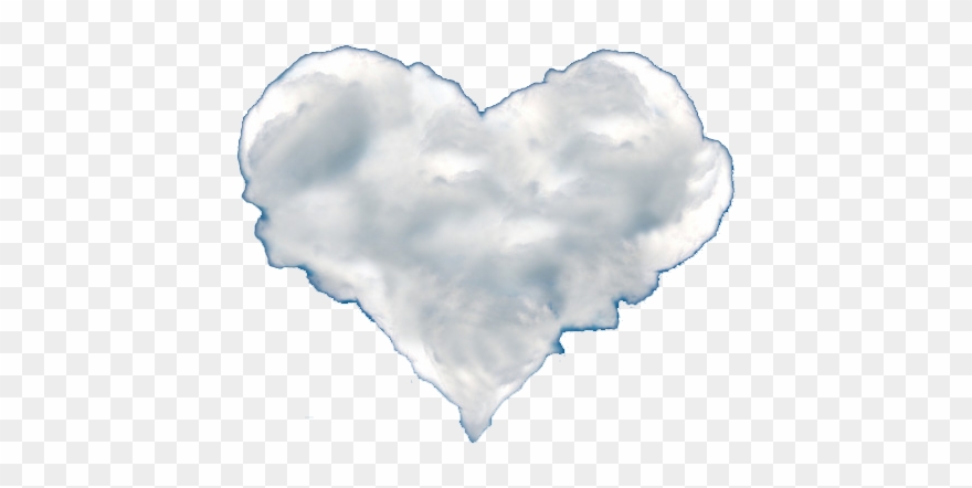 Heart Shaped Cloud Png Clipart