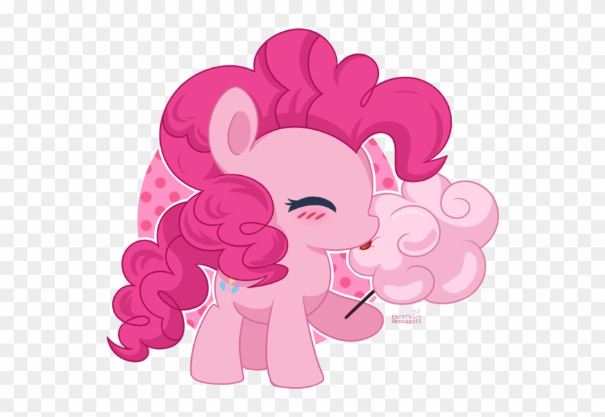 Mlp Unicorn, My - Pinkie Pie Cotton Candy Clipart