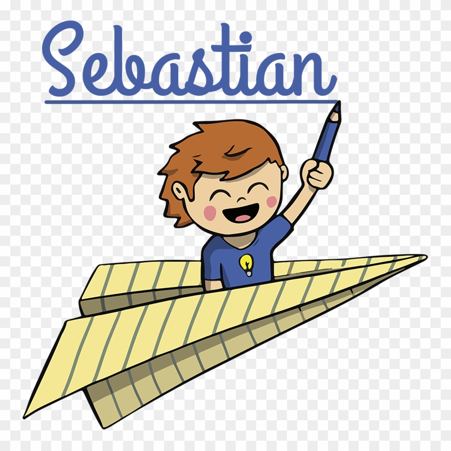 Custom School Kid´s Name Sticker - Adição Com Retas Numericas Clipart