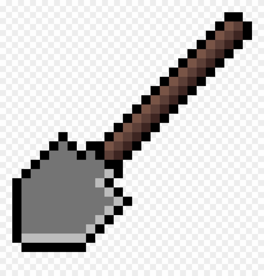 Shovel - Minecraft Ruby Sword Png Clipart