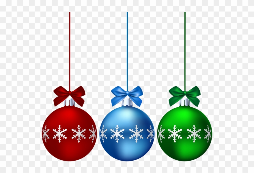 0, - Clip Art Christmas Ball Blue - Png Download