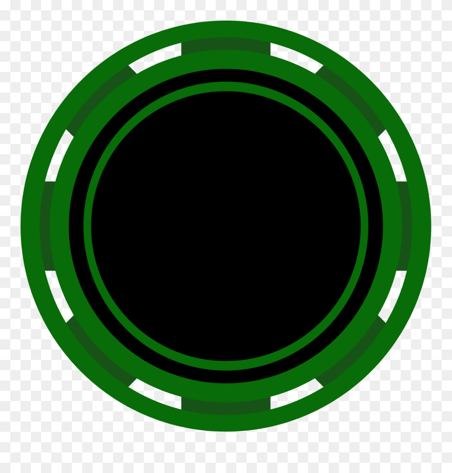 File - Militarypoker - Svg - Circle Clipart