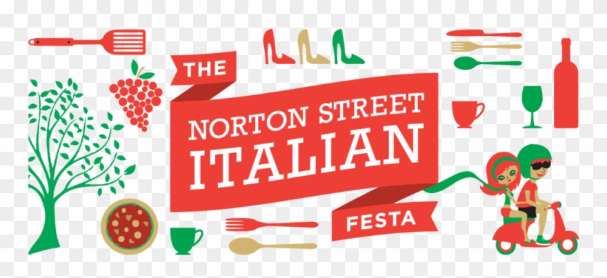 Festa - Norton Street Festa 2018 Clipart