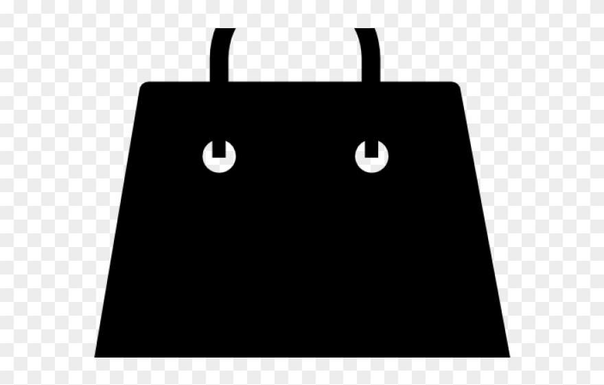 Download Purse Clipart Silhouette Tote Bag Png Download (3737325