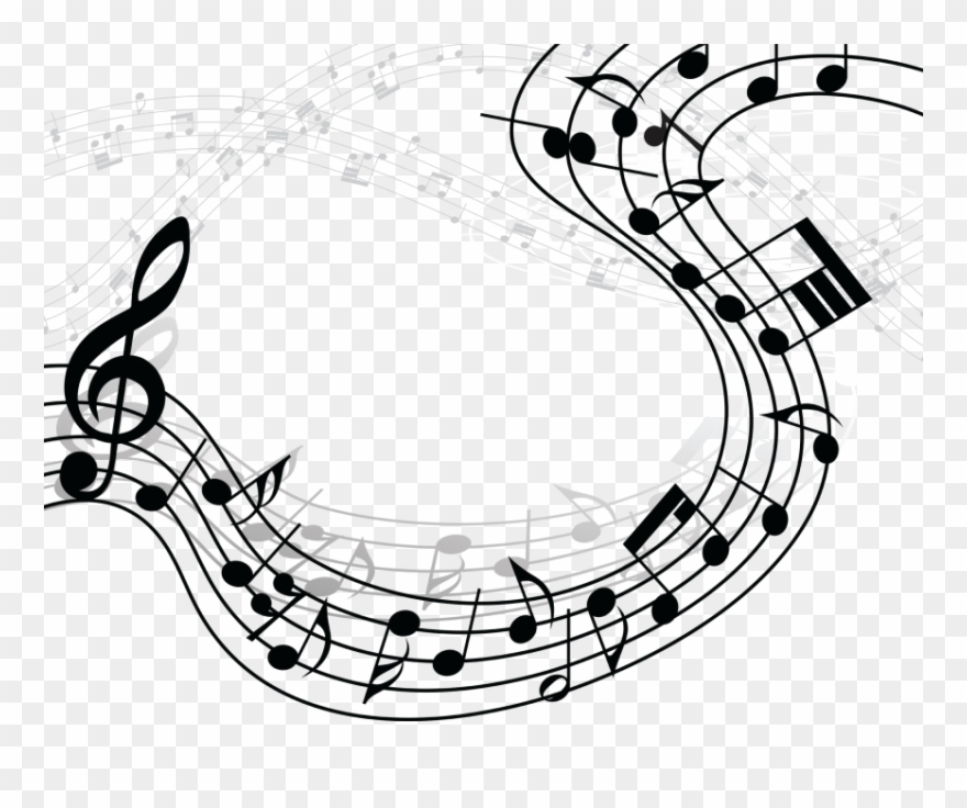 Free Png Download Music Notes Png Clipart Png Images - Musical Staff Transparent Background
