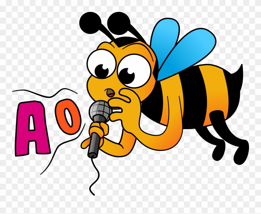 Spelling Bee Spellquiz - Cartoon Clipart