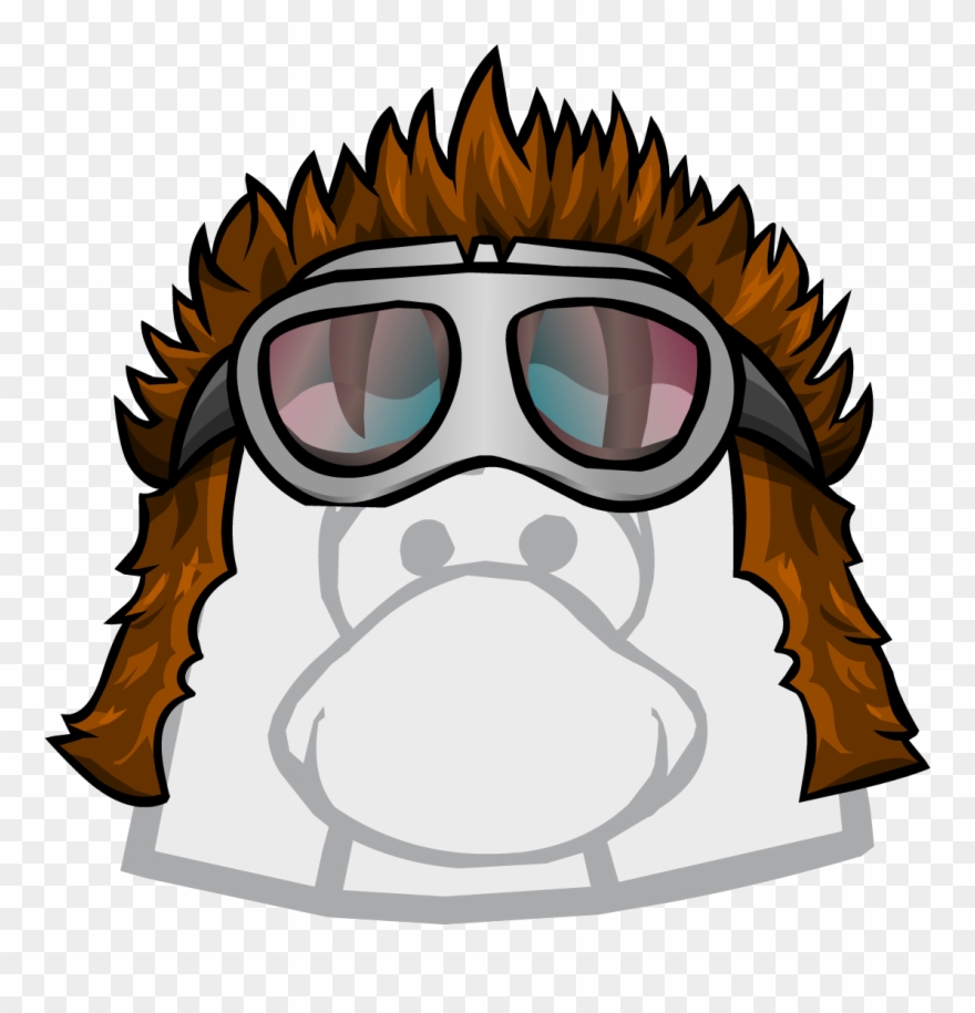 The Explorer Club Penguin Silver Hair Clipart 3738107