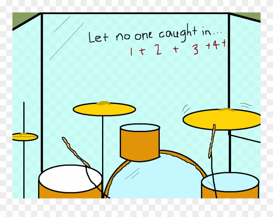 Because Rehearsal Was Interrupted, And Also Funny Because - Cartoon Clipart