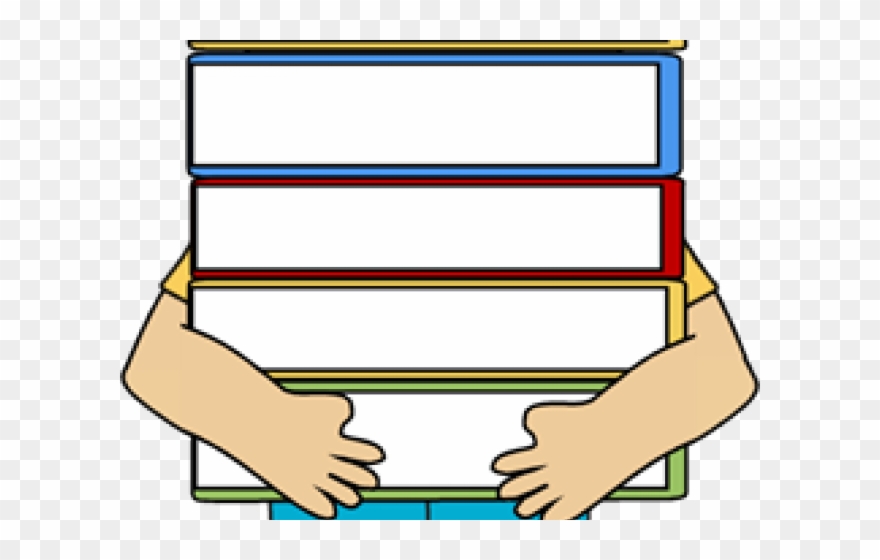 Bobook Clipart Book Stack - Png Download