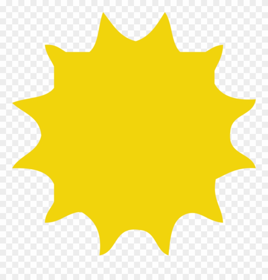 Bees Bees - Simple Sun Clipart - Png Download