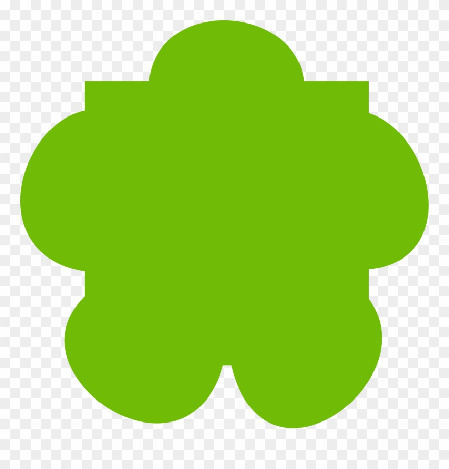 Nom Fleur Verte Clipart