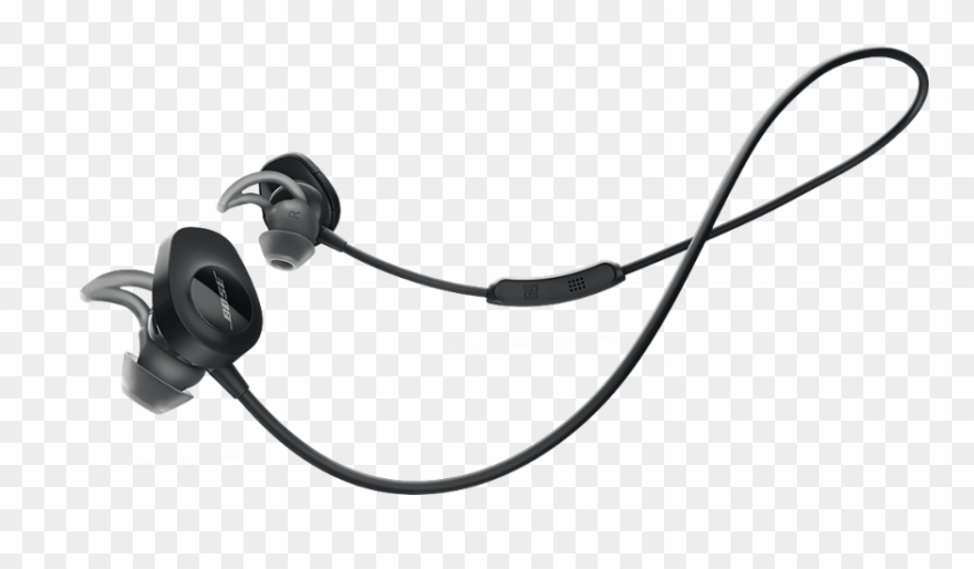 Los - Bose Sport Headphones Black Clipart
