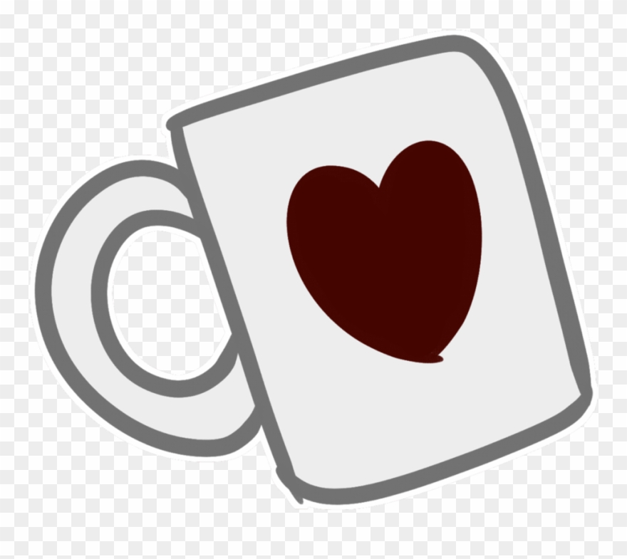 Buy Me A Ko Fi By Forestheartsarts Ⓒ - Heart Clipart