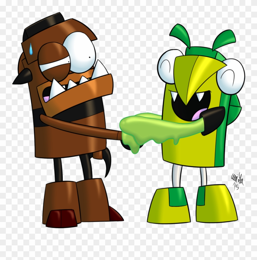 Torts's Gooey Handshake By Katonator - Mixels Torts Clipart