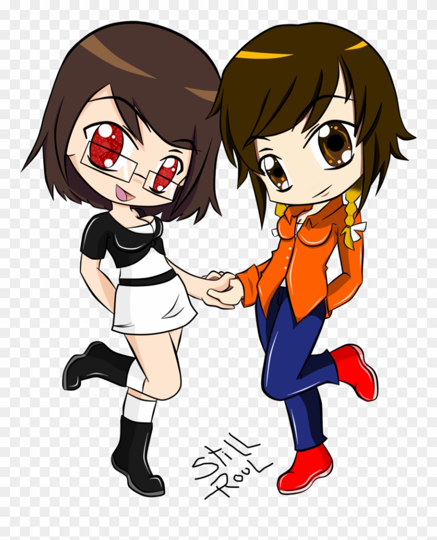 Friendship Clipart Boy Best - Cartoon - Png Download