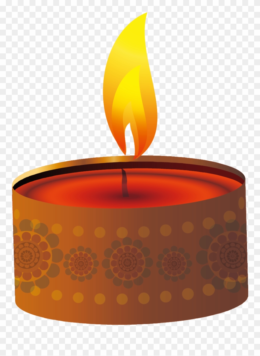 Clipart Candle Candle Fire - Advent Candle - Png Download