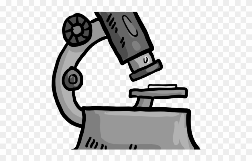 Microscope Clipart Biomedical Science - Cartoon Microscope Transparent - Png Download