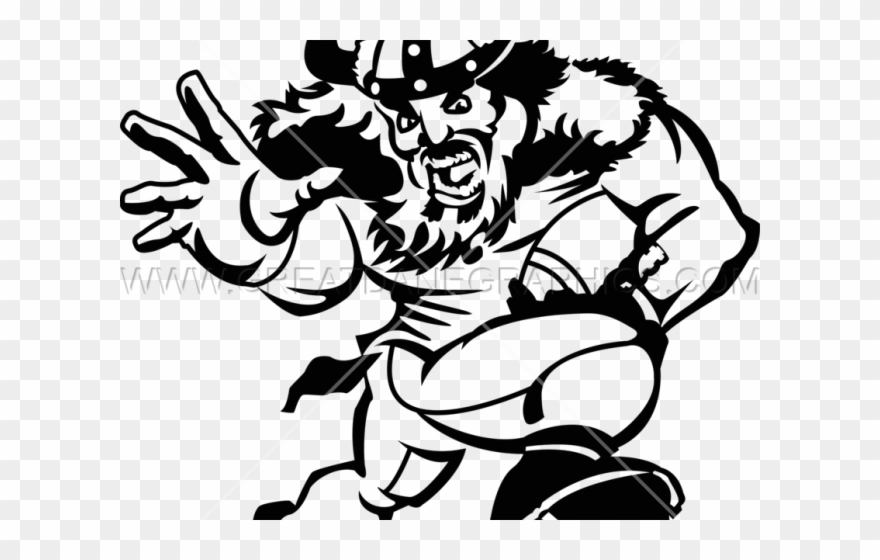 Football Clipart Muscular - Png Download