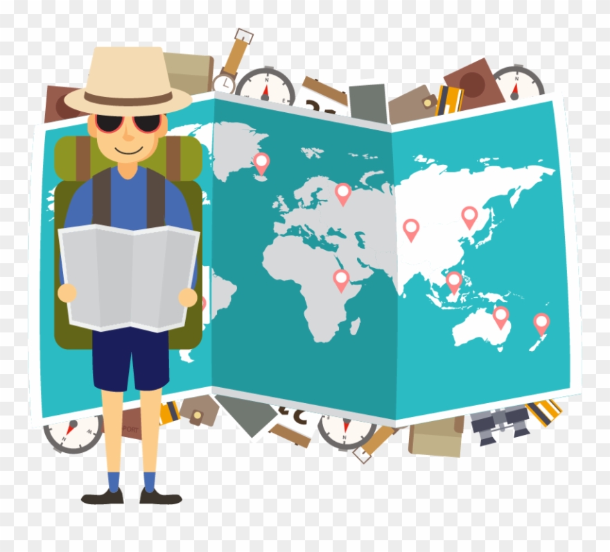 Hospitality Industry Mobility Solutions - 3 Cold Desert On World Map Clipart