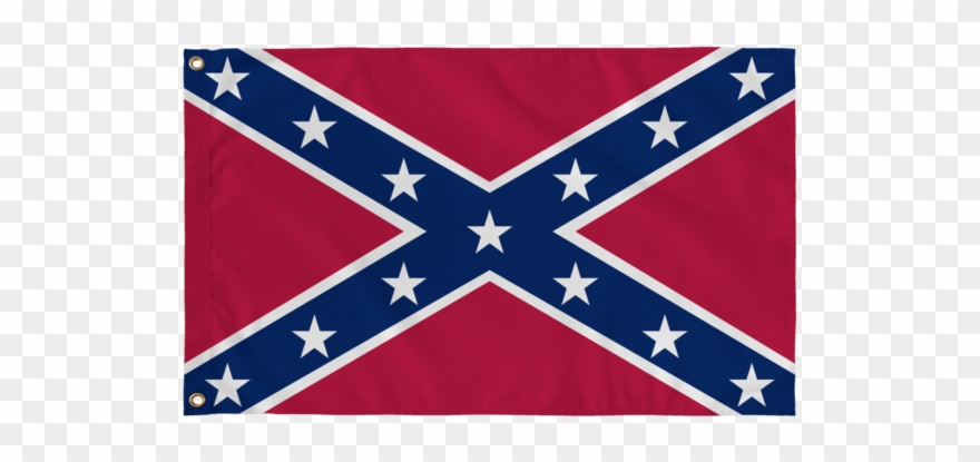 Confederate Flag Transparent Background Png Confederate - Metal Art Confederate Flag Clipart