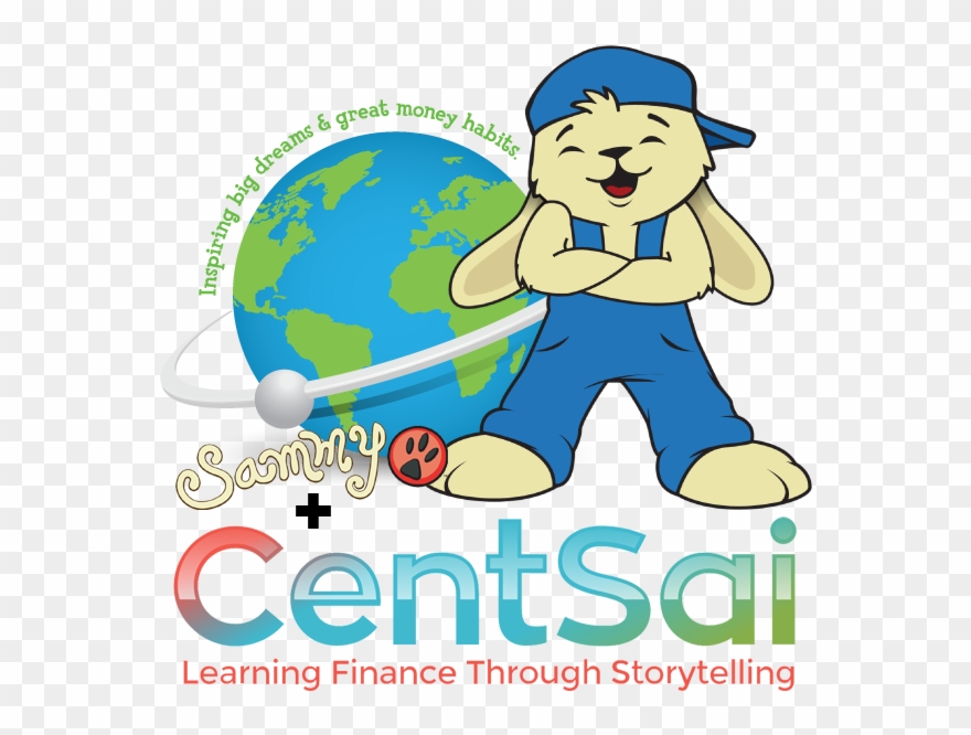 Sammy Rabbit And Centsai Logo - Centsai Inc. Clipart
