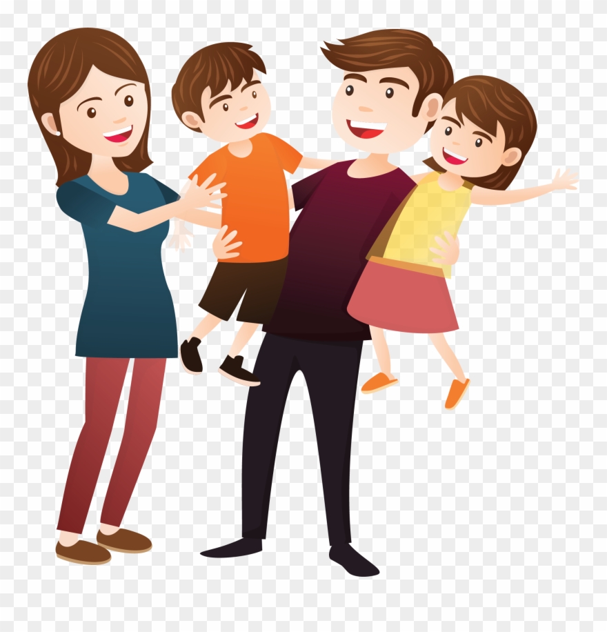 Family - Transparent Happy Family Clipart - Png Download
