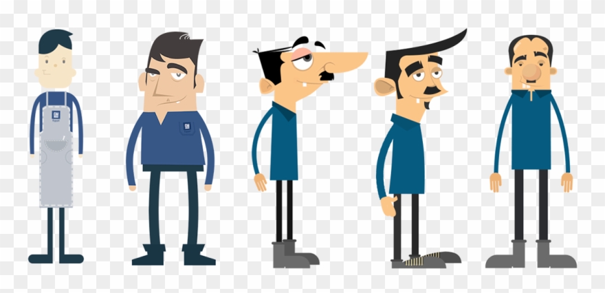 Character Expressions - Cartoon Clipart