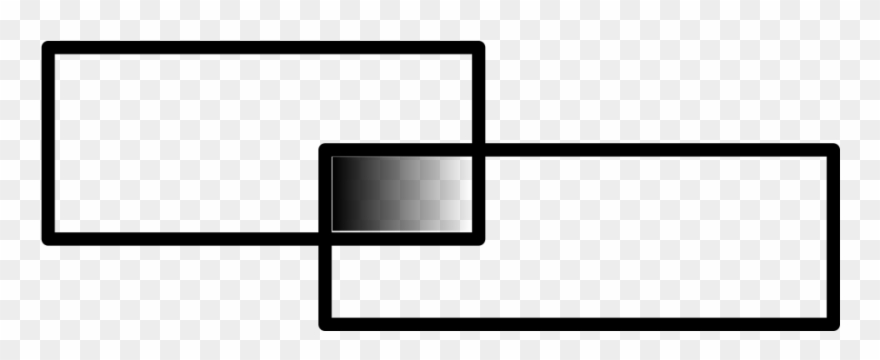 I Took 2 Rectangles, Overlapped Them, Then Bucket Filled - Cross Clipart