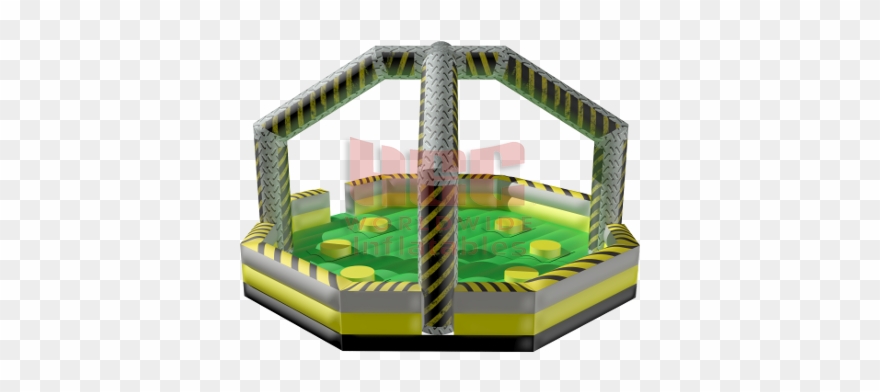 Ninja Warrior Dome 8 Players - Soccer-specific Stadium Clipart
