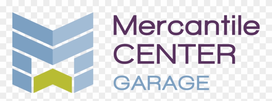 Mercantile Center Garage - Graphic Design Clipart
