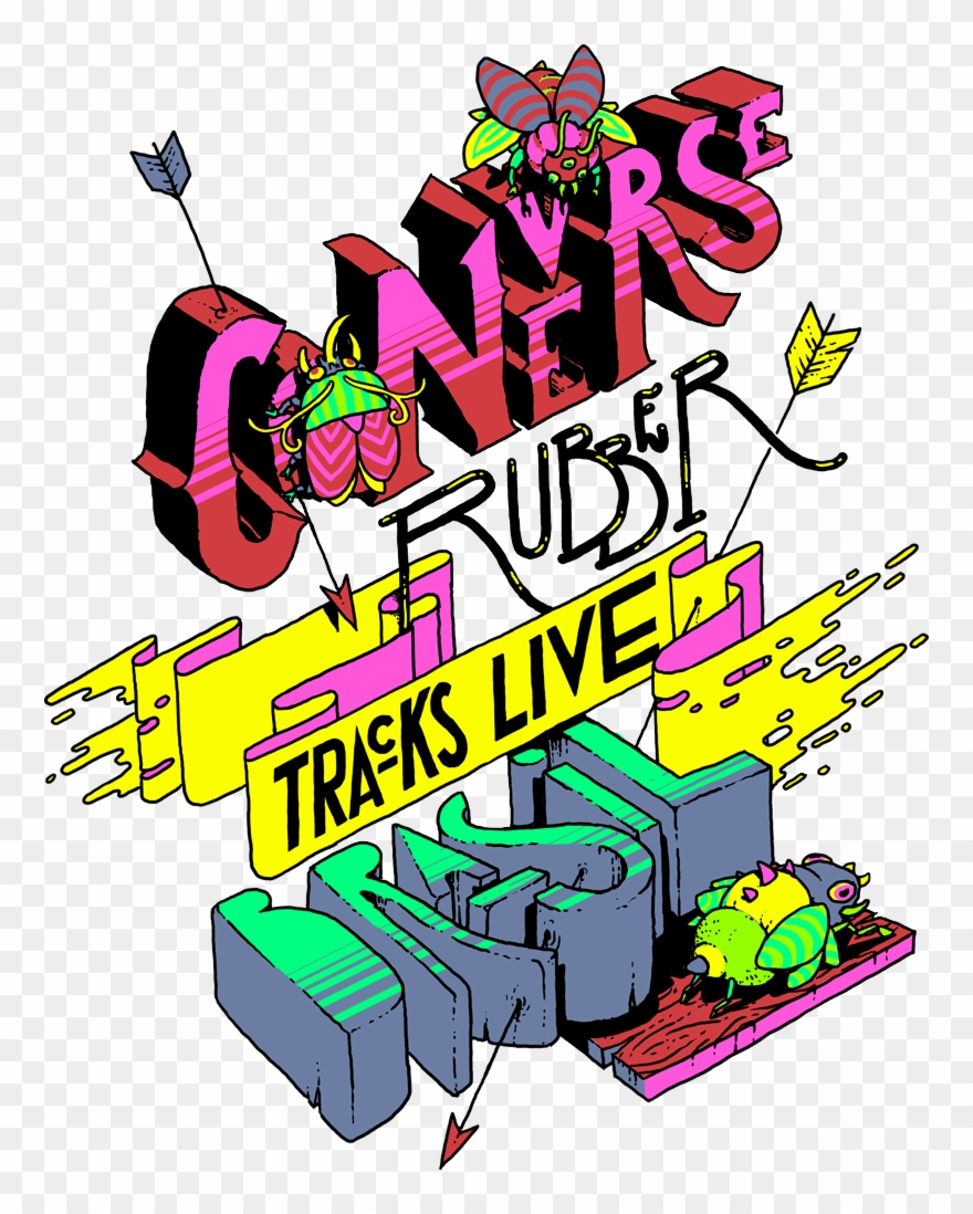 Converse Rubber Tracks Live - Graphic Design Clipart