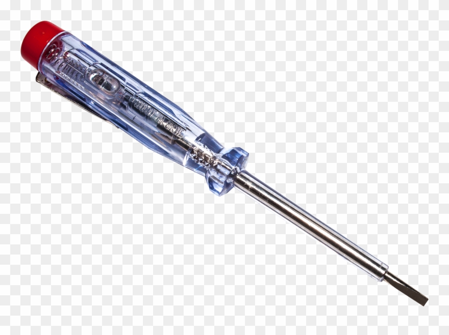 Control Screwdriver Clipart Photo - Tester Png Transparent Png