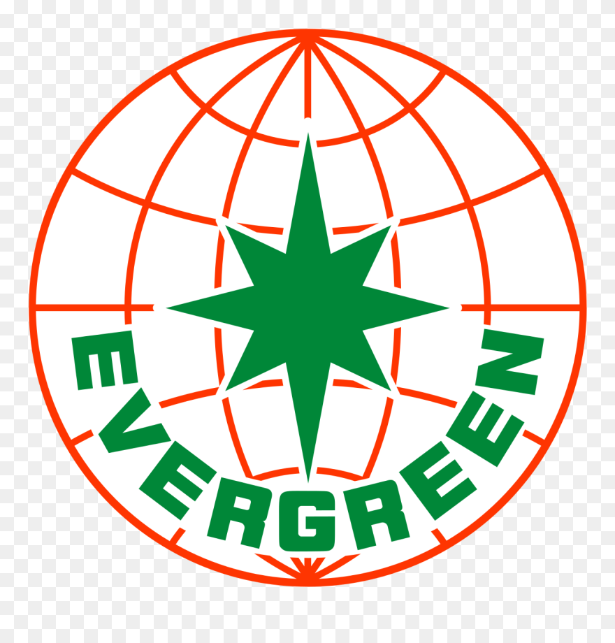 File - Evergreen Roundel - Svg - Evergreen Line Clipart