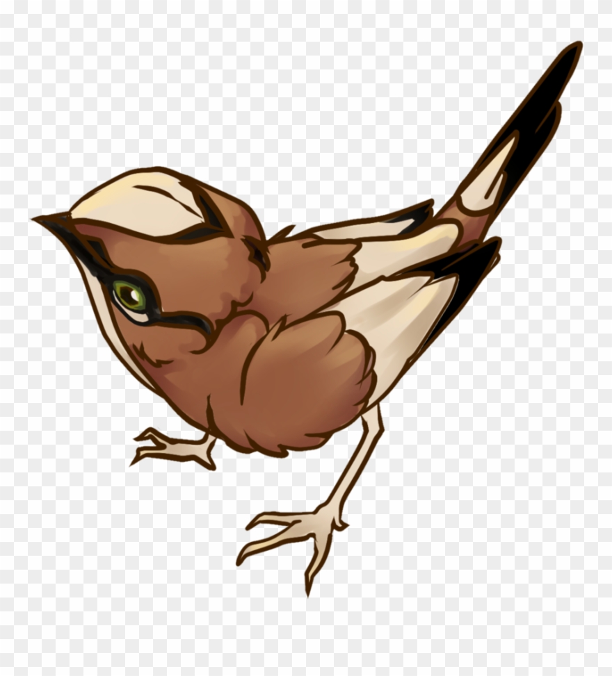 Hummingbird Clipart Sparrow - Perching Bird - Png Download